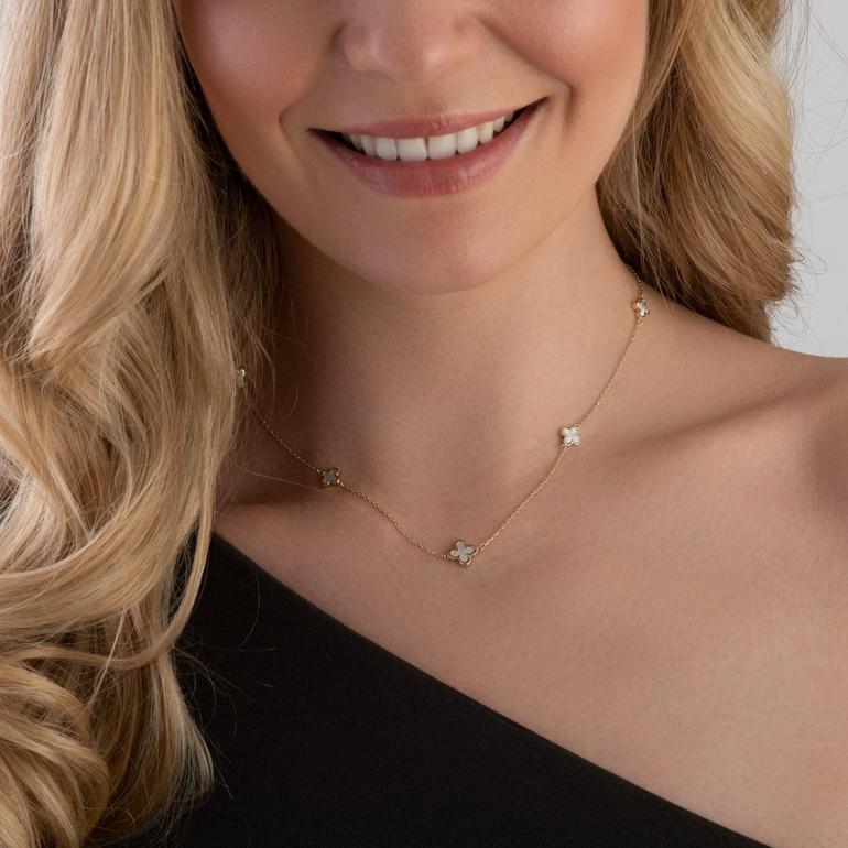 Multi Clover Necklace