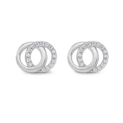 Double Circle Earrings