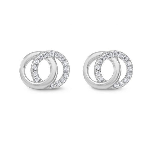 Double Circle Earrings