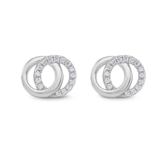 Double Circle Earrings