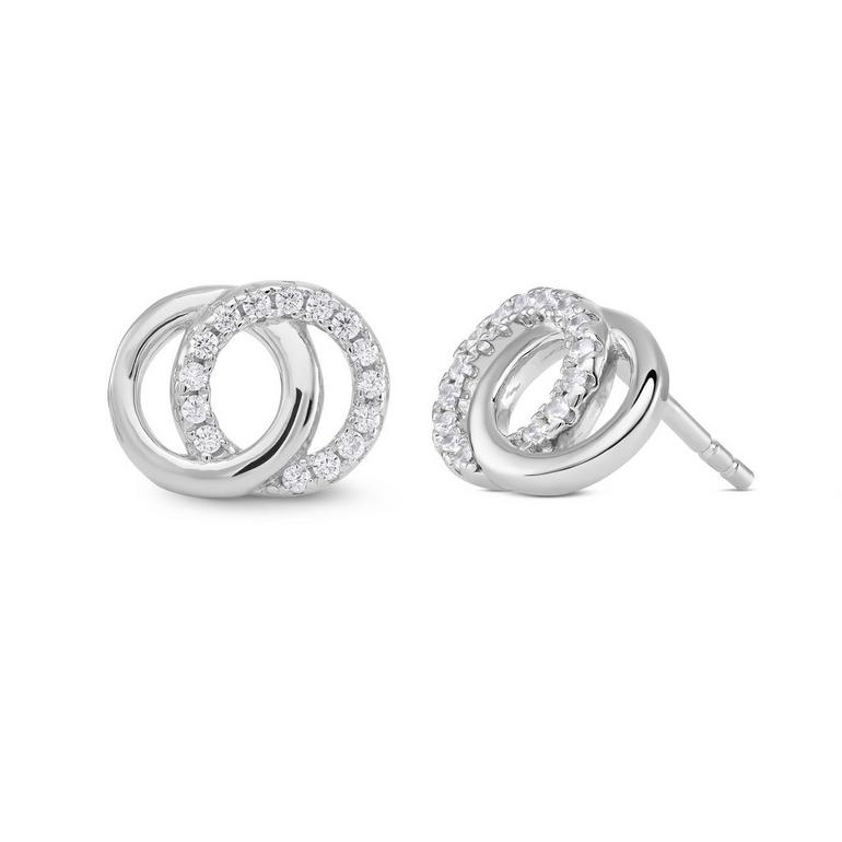 Double Circle Earrings
