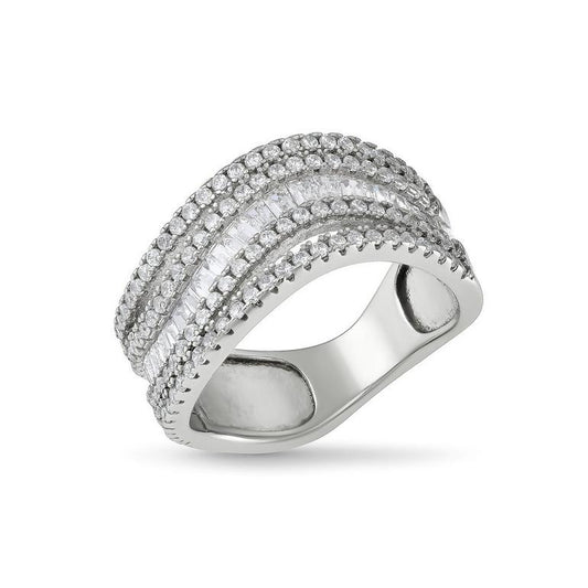 Eterna Waves Ring